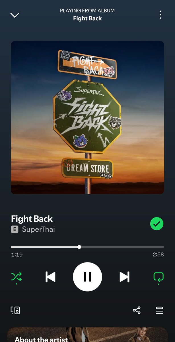 Aliizrae's tweet photo. oohh i fw Fight Back so hard!! 🤭
I fear I'm already extremely obsessed 💅💅

#SuperThai 
#SuperThai_FIGHTBACK https://t.co/ODkZz2fUY2