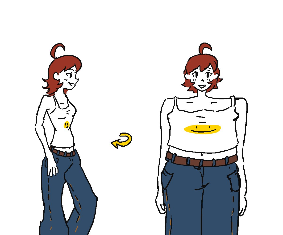 brinehav3n's tweet photo. posing for selfies when you have a wide ribcage https://t.co/yA64hqBg1m