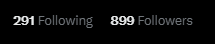 FlyFluttera's tweet photo. Almost at 900! Every single one of you means the world to me💖 https://t.co/B4BQyLkf4I