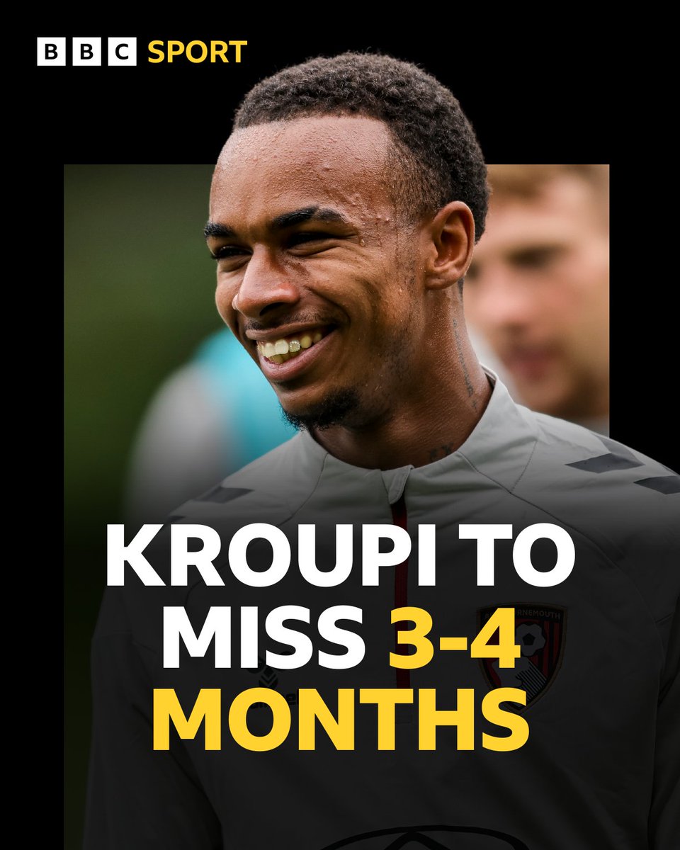 solentsport's tweet photo. #AFCB have been dealt a huge blow ahead of the new season... 🍒

Junior Kroupi has suffered a foot injury on the Cherries' pre-season training camp in Austria

@jordanclarkcouk has the latest with @JonoHolmes1 🔊⬇️
https://t.co/VlSJjlVRHc https://t.co/i6Y1VOhB8T