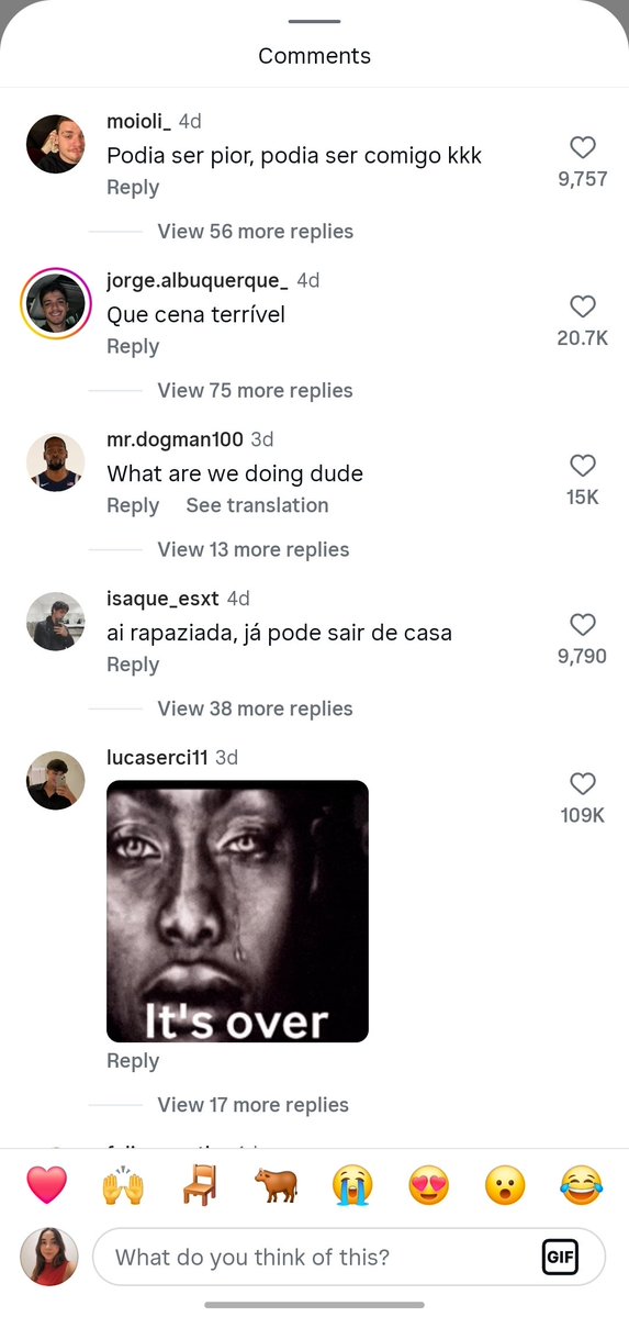 macadwlic's tweet photo. morrendo com os comentários dos red pill no post do namorado da nina miano, losers demais meu deus!!! https://t.co/ia616F8mXk