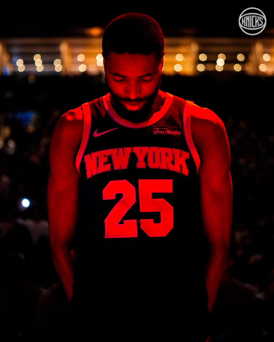 nyknicks's tweet photo. do you prefer normal or red mikal bridges? https://t.co/6zuzpe2rpK