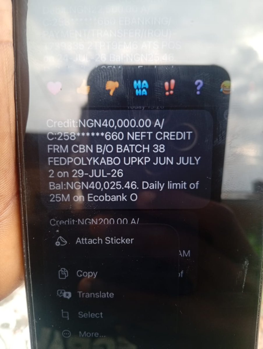 ONLYCASMIR's tweet photo. Federal polytechnic of kabo june and July NELFUND upkeep payment Confirmed 

Stay tuned https://t.co/lAShtVckyv