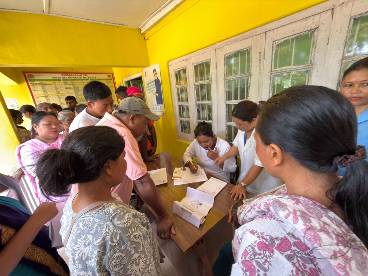 dcwestk_anglong's tweet photo. A Special UDID Camp was organized by the District Administration, West Karbi Anglong on 29th July 2026 at Donkamokam BPHC. The programme was attended by Additional District Commissioner, Shri Shouvik Dutta, ACS, and Assistant Commissioner, Shri Tridip Deka, ACS.
@CMOfficeAssam https://t.co/o80KsnwVDu
