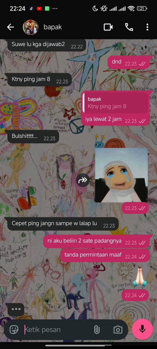 mabarblox's tweet photo. how my dad talk to me🥰🥰🥰👹 https://t.co/IBno8l2DdY