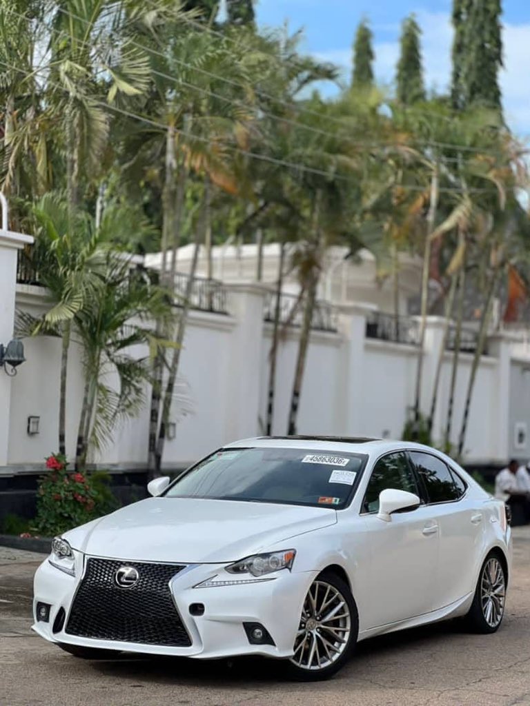 Abduol_ASA's tweet photo. *AWOOF DEAL*‼️‼️
*SUPER DISTRESS*  ‼️‼️

*Foreign Used 2017 Lexus iS250* 
- Keyless 
- Free Accident
- ⁠Sunroof
Original Custom Duty
Price *₦16,000,000*
Location Kaduna

@all https://t.co/CQh31XOnAz