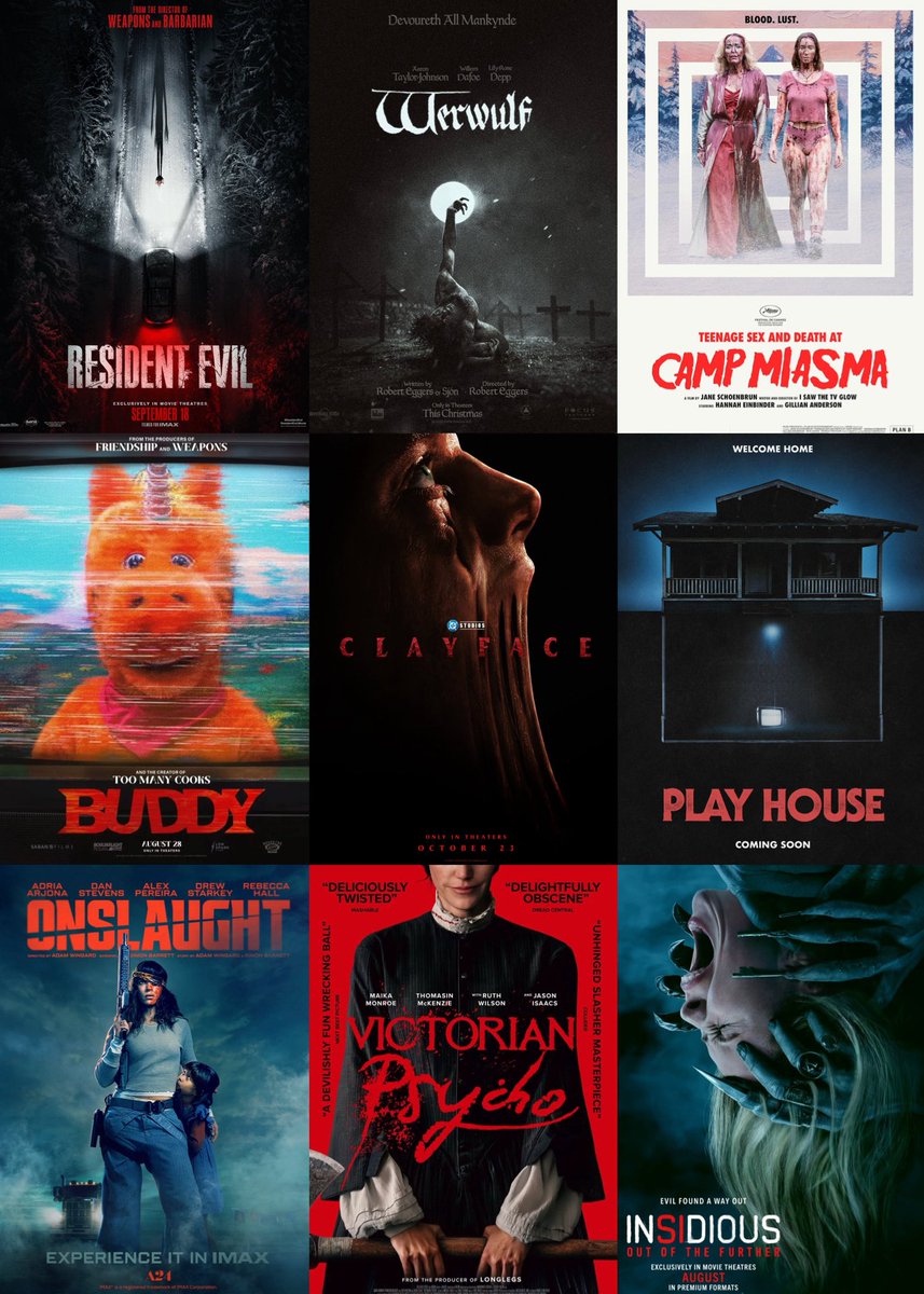 sillierdeadite's tweet photo. second half of 2026 horror is looking good https://t.co/7kYLgIx2C7