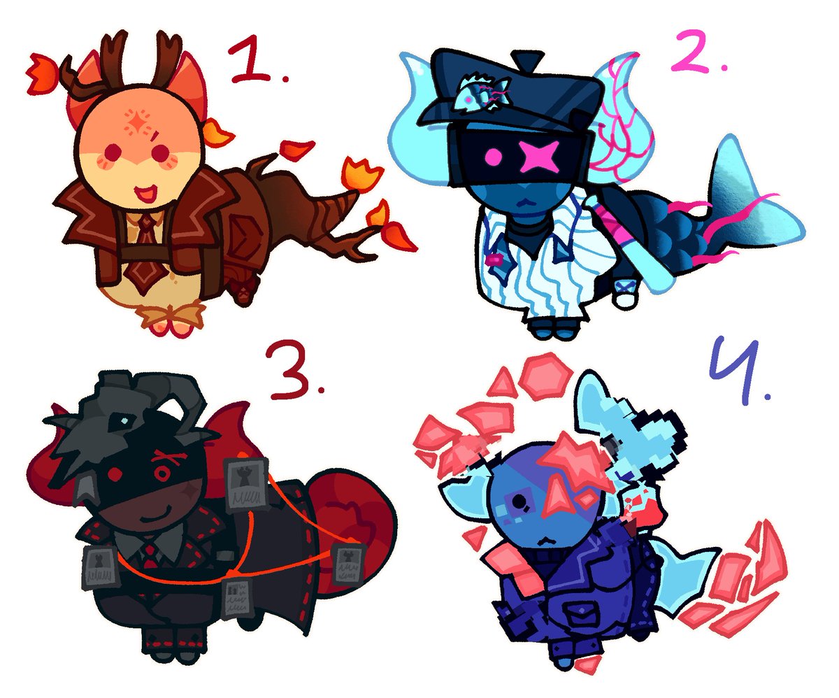 FISHBONES ✦ COMMS CLOSED tweet media