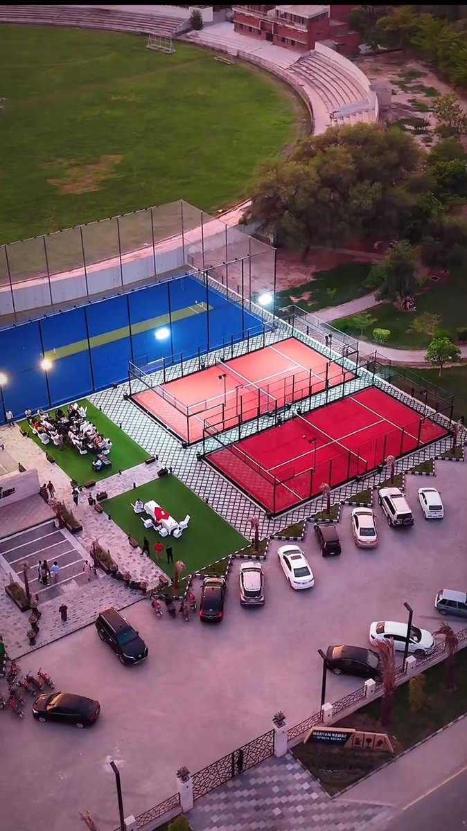ZeshanMalick's tweet photo. Maryam Nawaz Sports Arena Sahiwal has officially opened its doors to the public, marking a new era for sports and recreation in the district. As the first initiative of its kind in Sahiwal, the arena is designed to provide state-of-the-art sporting facilities to the people of Sahiwal. The project awaits its formal inauguration by the esteemed dignitary.