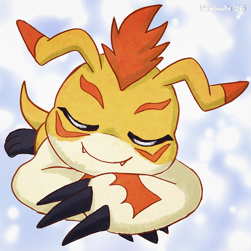 Veemonsito's tweet photo. Second batch of Digimon themed ArtFight attacks/revenges! 🖌️🎨 
#Digimon #Digifake https://t.co/w1a3ePFoXj