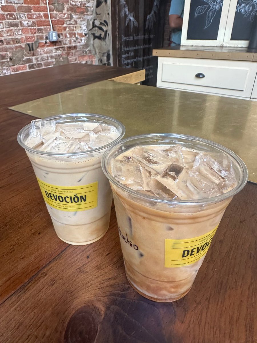 Grace663c's tweet photo. Devoción coffee is so delicious!☕️ https://t.co/47hVJeAdAy