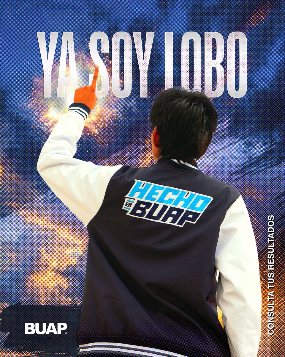 JCarlos_Valerio's tweet photo. ¡La espera terminó y el #futuro empieza hoy! 🐺 Bienvenidos a su nueva casa de #estudios. Consulta tus resultados y da el primer paso en: https://t.co/Hm6EqlRNjz 🟦✨
#YaSoyLobo https://t.co/ImW1sjpL8I