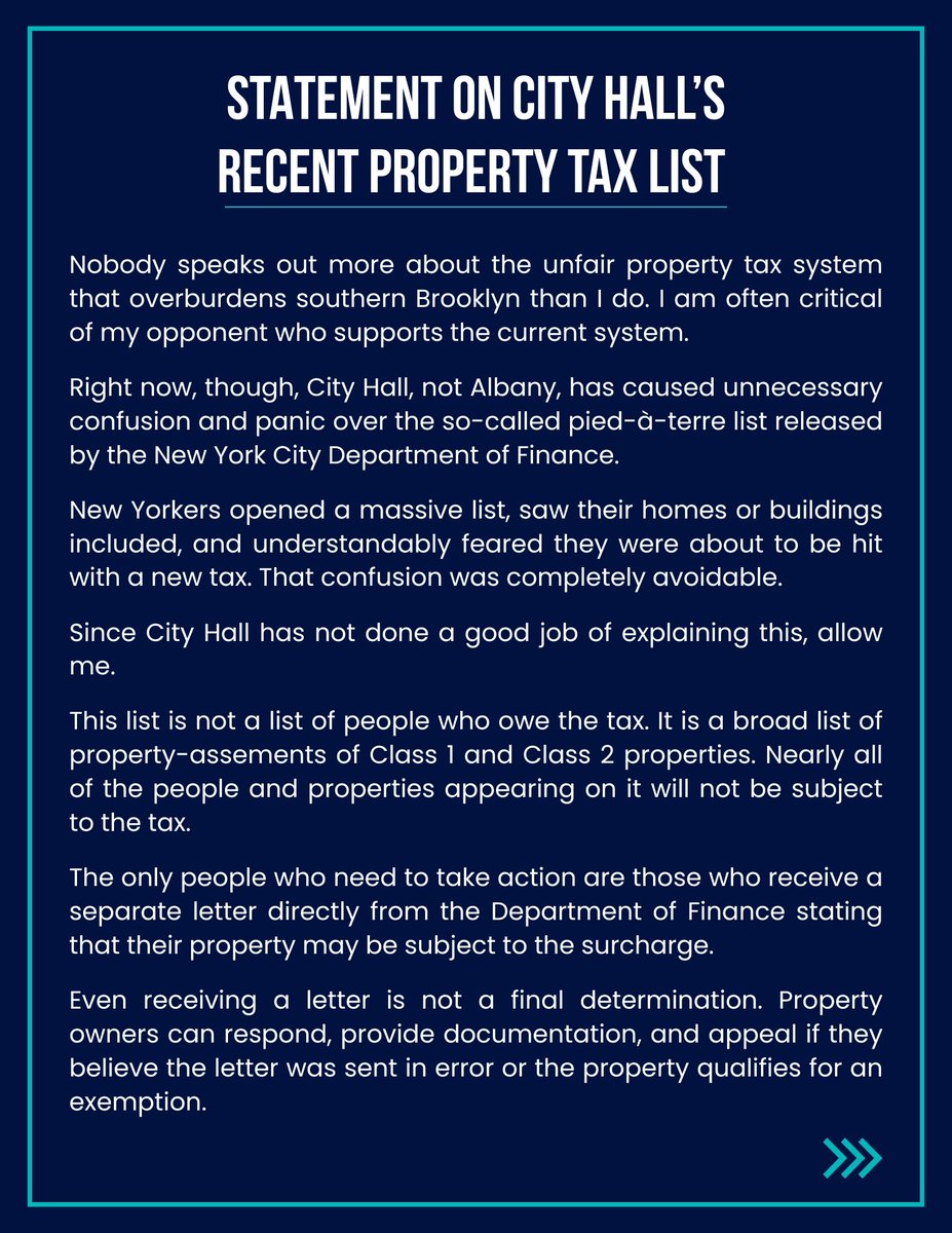chrismccreight's tweet photo. My statement of City Hall's recent property tax list. https://t.co/pBul8vrc5Q