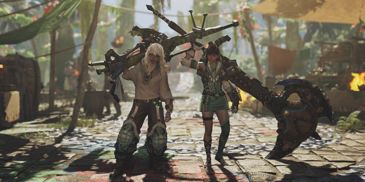 ifreann_mutsou's tweet photo. Don't have too many opportunies to play lately but it's always a blast to catch friends up in the lobby and hunt a bit with you! 💙 https://t.co/IOVTl5dIRp