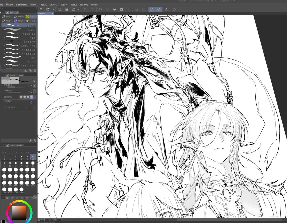 yuu4127's tweet photo. 偶尔一涂鸦 https://t.co/UrHFIkTVcI