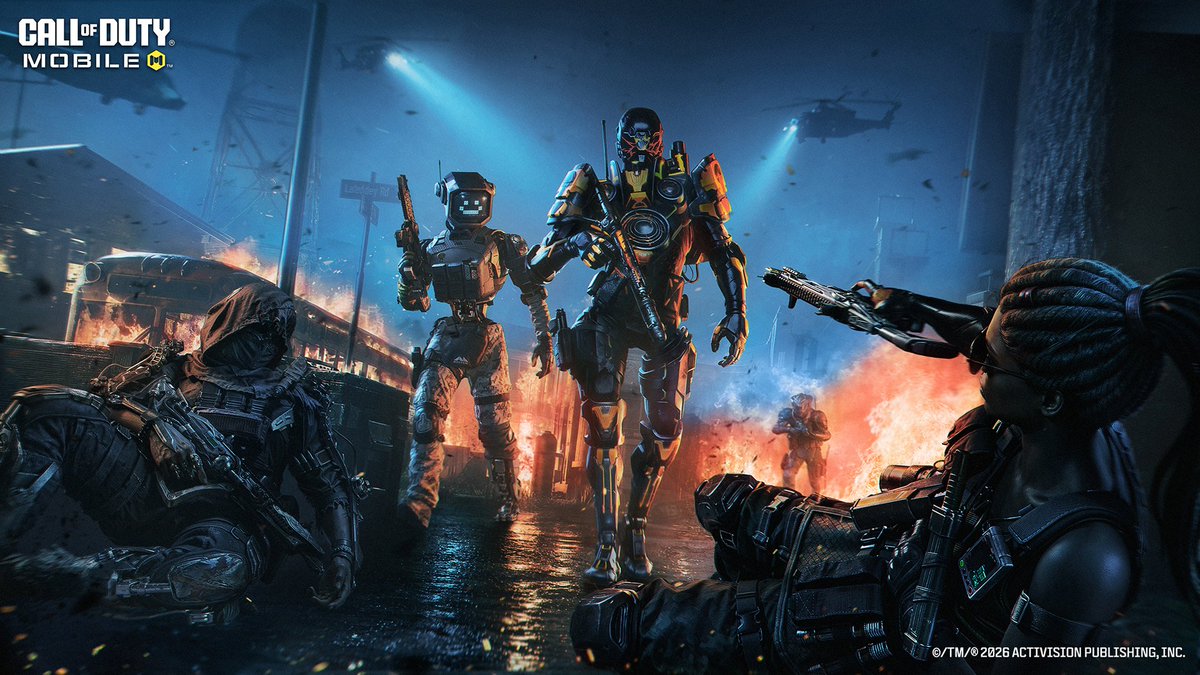 LeakersOnDuty's tweet photo. Season 7 2026 Battlepass Character

Ether — Cyborg Rebel
Demir — The Mech Hunter
Ripper — Broadcast
Synaptic Reskin.

#CODMobile #callofdutymobile #codm #codmnews #codmleaks https://t.co/YItfOHnCg9