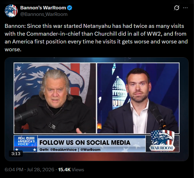 jasonahart's tweet photo. Here's Jack "Pizzagate" Posobiec, one of the vice president's most prominent surrogates, having another chat about malign Zionist influence with a friend &amp; advisor to the late Jeffrey Epstein https://t.co/uQgwUUwf3I