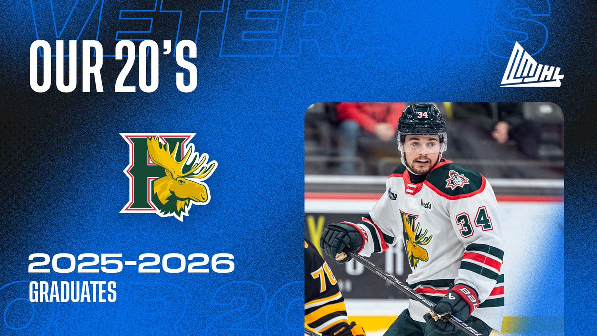 QMJHL's tweet photo. Connor MacPherson and Samuel Rousseau weren't even with the team before the start of the season.
In the end, they provided great leadership to a young @HFXMooseheads lineup for a great overager season. 🫡
📝 Details : https://t.co/mMR6axzNKr
#Our20s https://t.co/WK69S5ipw3