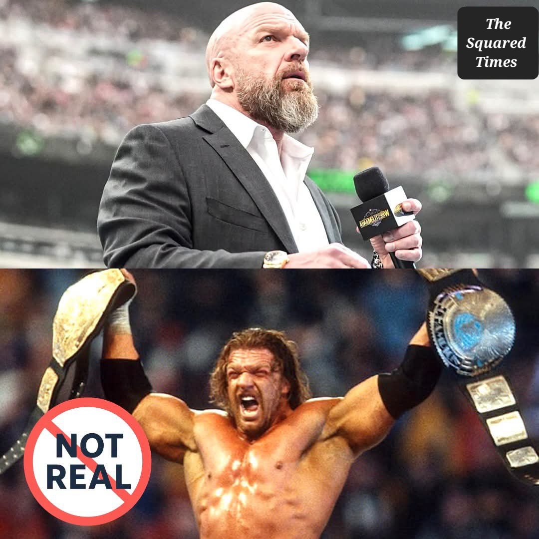 TheSquaredTimes's tweet photo. Triple H says WWE no longer has to pretend it’s real anymore and that it’s a “movie about a sport”🚨 

“Over time, the badge of legitimacy of what we do is just what we do, right? It’s so difficult, it’s so physically demanding, it’s so all-encompassing. It’s an art form that takes over your life.

We don’t have to show people to tell them it’s real. We have to just show people what it is and say, from a storytelling standpoint, hopefully from an in-ring storytelling standpoint, from a physical standpoint—we don’t have to pretend we’re a real sport.

We’re a show, a movie, a TV show, a series about a sport, right? But the physicality is real, the emotions are real, what people put into it are real—maybe more so than any other sport or business I’ve ever seen.”

—Triple H via WWE Radio