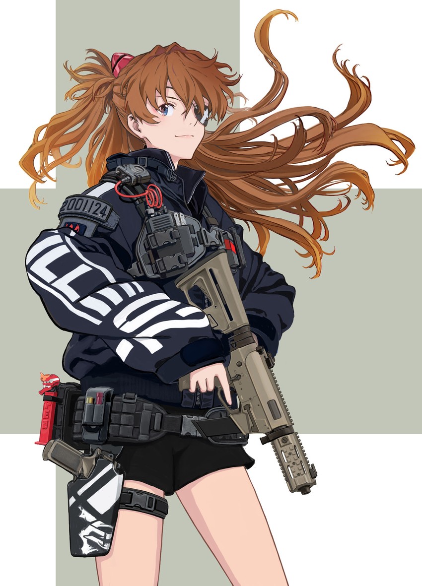 NERVSoryuA's tweet photo. @CountDaMedals @AyanamiDaily No, the UN Military did that. Rally hooked me up with some geile Waffen, though. 👍🔫 https://t.co/iw9xowYyVw