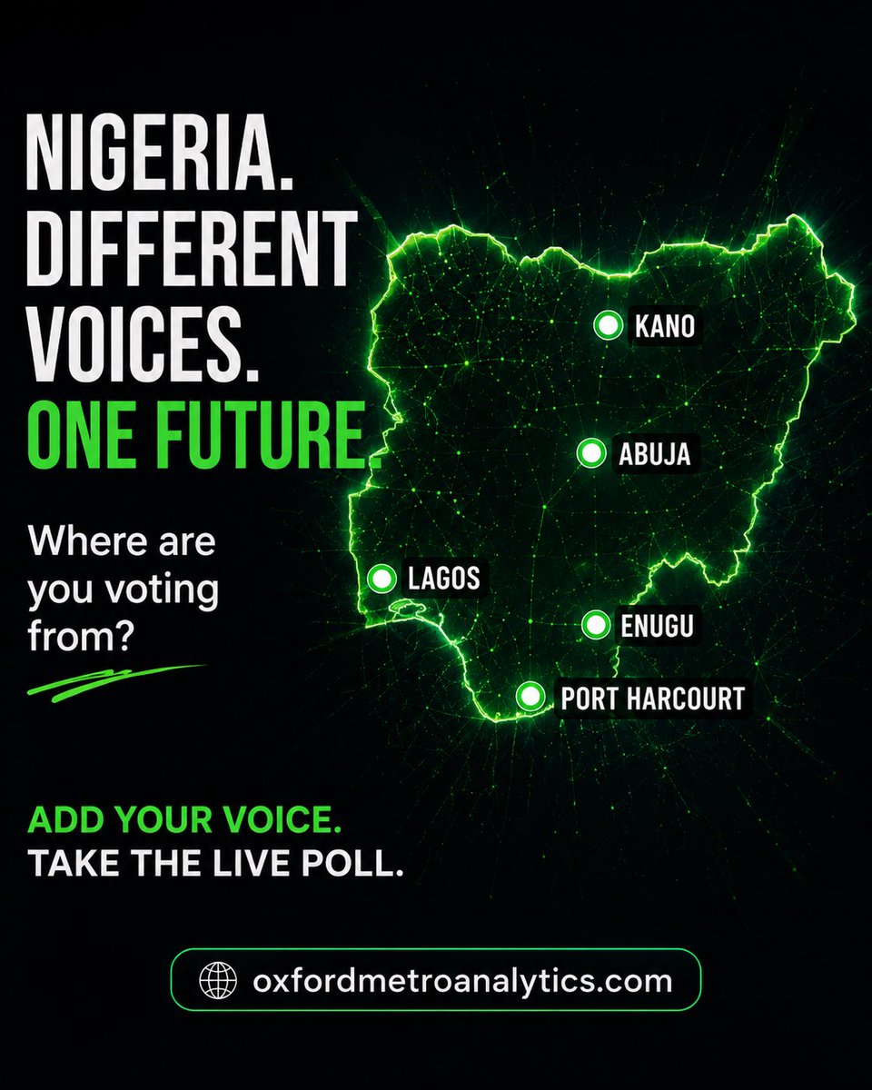 94AndKingingPR's tweet photo. The South is putting up serious numbers…

The North is responding…

The national baseline is getting tighter by the hour. 🇳🇬📈

Which region finishes on top?

Track it live:
https://t.co/YQlzpEI4AT

#WhoDoNaijaTrust @OxfordMetroNG https://t.co/1l97RLE4PJ