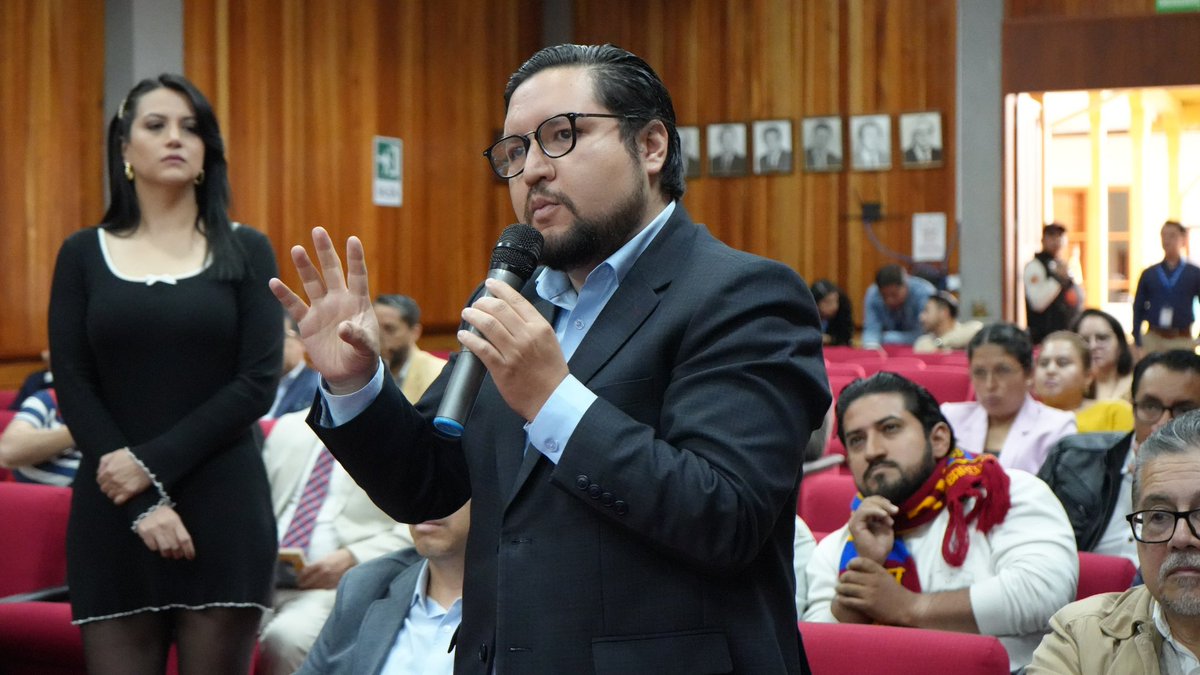 CNELoja's tweet photo. #ConsejoConsultivoCNE 
Integrantes de las organizaciones políticas plantean sus inquietudes en este espacio de diálogo. 
#Elecciones2027Ec🇪🇨 https://t.co/V08QXVt2AT