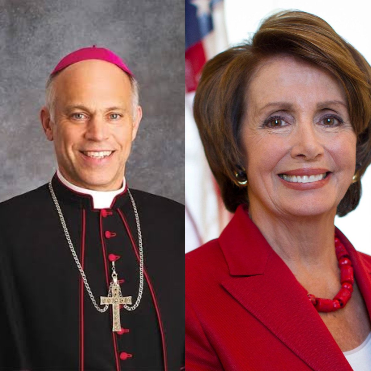 CatholicArena's tweet photo. Pope Leo XIV has promoted Archbishop Salvatore Cordileone to the Vatican's highest court 

Cordileone famously DENIED Communion to Nancy Pelosi over her pro abortion politics https://t.co/euawnPoSDS