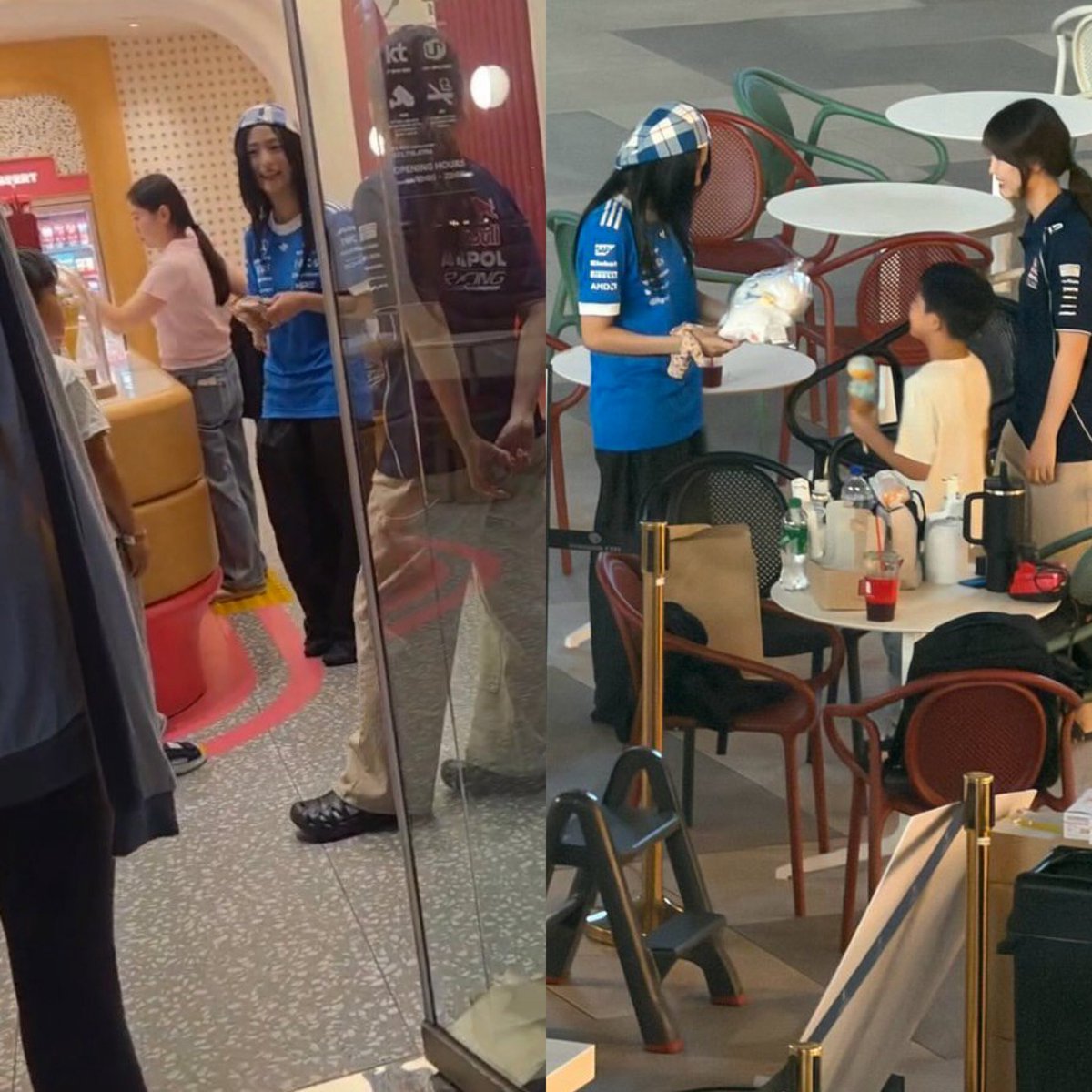 picbaemon's tweet photo. Op shared an eyewitness account (목격담) about Ahyeon.
A fan happened to meet Ahyeon by chance at a hotel. Ahyeon then kindly took the fan’s young relative (조카 = niece or nephew) with her and went to buy ice cream for the child.

Ahyeon was spotted being really sweet and approachable with a fan’s kid.​​​​​​​​​​​​​​​​​​​​​​​​​​​​​​​​​​​​​​​​​​​​​​​​​​😘