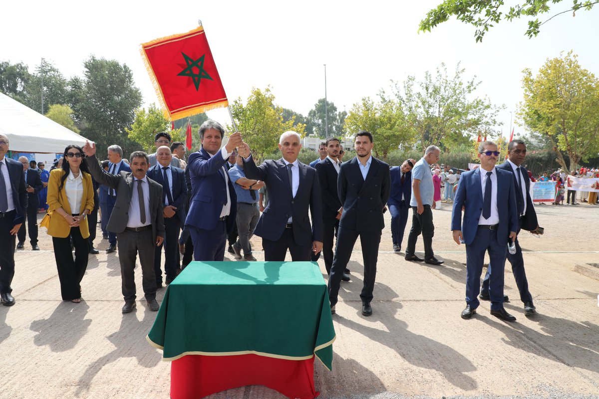 ArefFes24802's tweet photo. مديرية فاس: انطلاق أشغال بناء المركب التربوي المندمج "الفداء" الذي  يدخل ضمن 49مؤسسة تعليمية جديدة بأكاديمية فاس مكناس.بمناسبة الاحتفالات المخلدة لعيد العرش المجيد https://t.co/BWpubit7xq