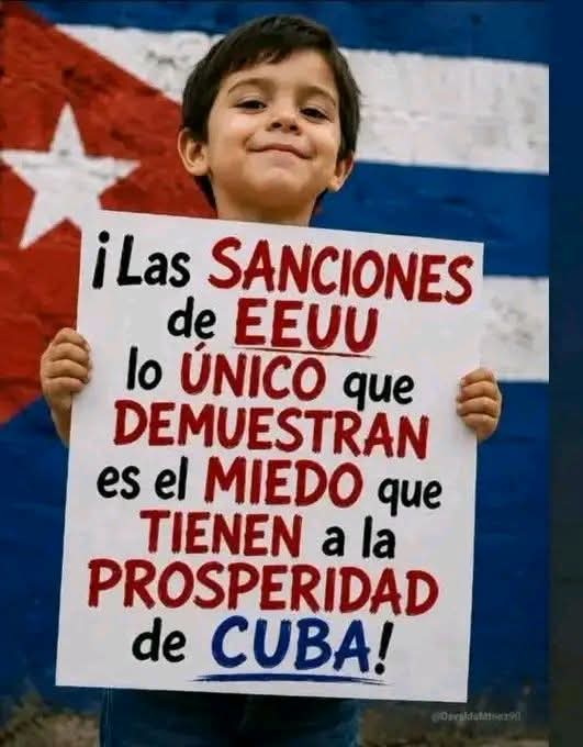 BarceloYanelis's tweet photo. #CubaVencerá 
#CubaSoberana 
🇨🇺🇨🇺🇨🇺 https://t.co/P6WfMsvTQr
