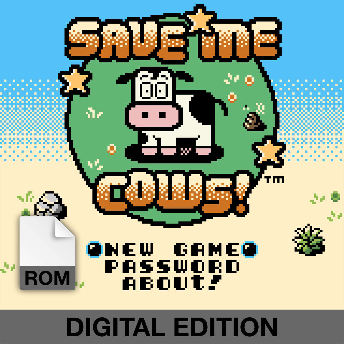 p0rth05's tweet photo. 🐮 MOO-VE OVER, PHYSICAL ONLY! 🐮

Save Me Cows! (Game Boy) is finally available as a ROM download!

Get it now → https://t.co/ASgw9pzKJM

100 levels of addictive cow-herding puzzle action. 
download + manual + solutions + minibox + promo

Who’s saving the cows first?

#SaveMeCows #Gameboy #Homebrew #IndieGame #RetroGaming #PixelArt #PhysicalGame #ModRetro #indiegamedev #gamedev #indiegame #Nintendo #gameboy #gameboycolor #PhysicalRelease #solodev #soloindiedev #AnaloguePocket #Chromatic