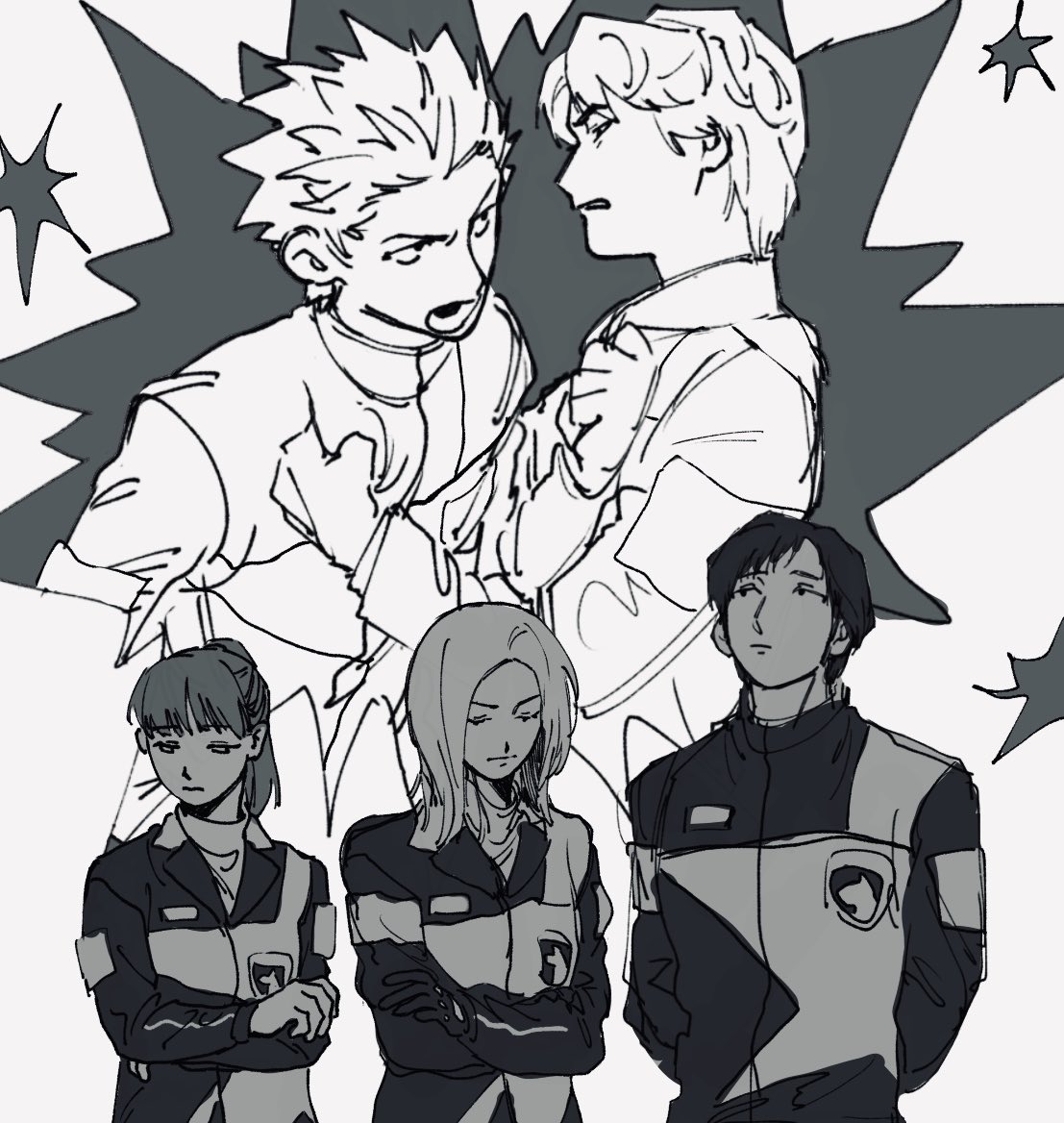 ohnm_10932's tweet photo. デカレンの小説が出ると聞いたのでデカレン絵再掲 https://t.co/WqGIYDZ1xM
