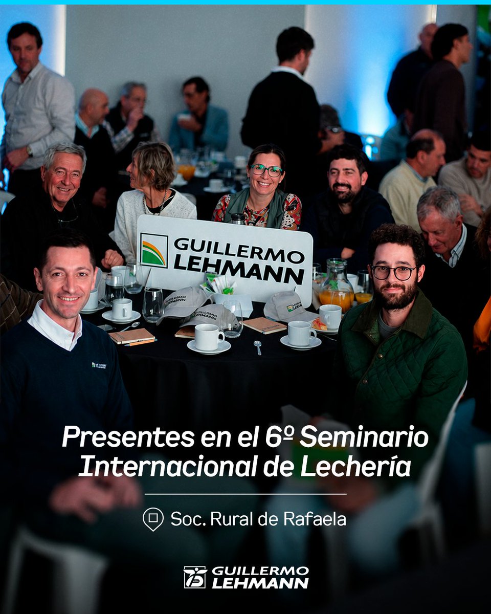 La_Lehmann's tweet photo. Participamos del 6º Seminario Internacional de Lechería  "La lechería santafesina al mundo".
Una jornada para compartir ideas, analizar desafíos y seguir impulsando una lechería más eficiente, competitiva e innovadora.🐄
Acompañamos estos espacios que fortalecen al sector. https://t.co/yvK4nB2ZEA