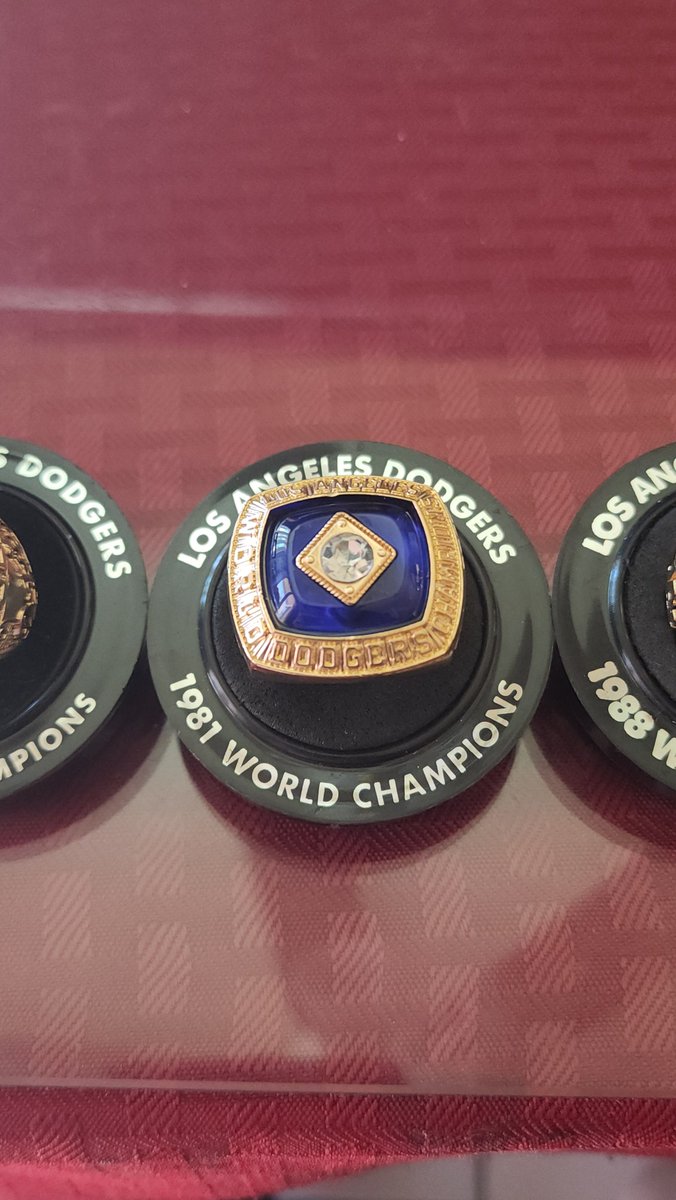 marquesanthony6's tweet photo. All 9 World Series championship rings! Time for a 3 peat ring #10! 💙🤍⚾️💯 #Dodgers #DodgerNation
(2/3) https://t.co/4wPj12KMaQ