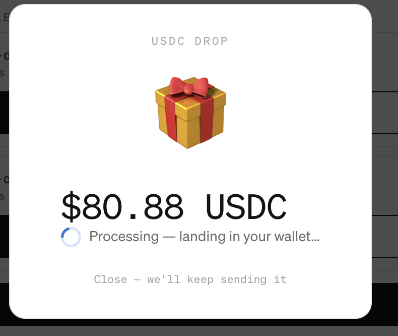 Cryptowithkhan's tweet photo. I can't believe people are getting FREE money🤯

- Visit
https://t.co/b481EjAlLU
- Follow steps on the website
- Connect your X account
- Claim FREE USDC

People who've used ChatGPT or Claude are getting money from @moonpay

Don't know how long it will be there so HURRY UP⌛️
(SS is not mine though)

Make sure to revoke access after claim.

This is we called Magic Internet Money🫣