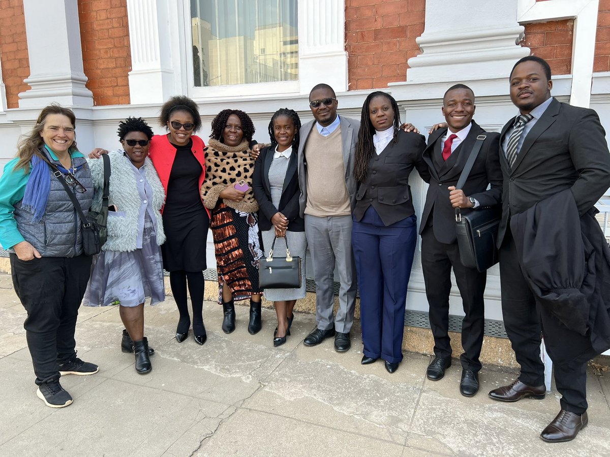 GuildCatholic's tweet photo. The Constitutional Court of Zimbabwe reserves judgment in confirmation proceedings regarding the expansion of abortion laws to cater for mental health patients in Zimbabwe. Adv A. Sawunyama delivered sterling arguments on behalf of the Guild which was appointed as amicus curiae. https://t.co/puBA4YhhZ5