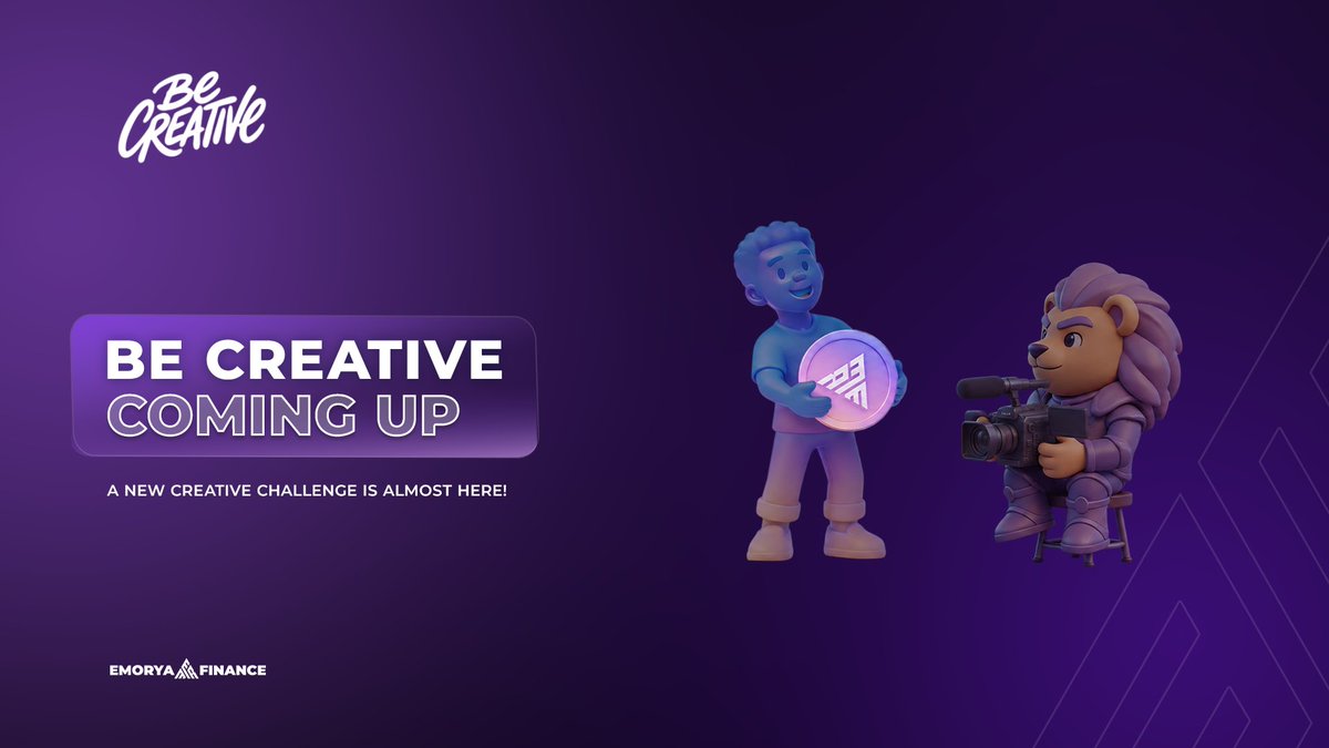 EmoryaApp's tweet photo. 🎨✨ Something creative is coming...

A new bigger Be Creative Contest is just around the corner! 🚀

Get ready to showcase your creativity, share your best ideas, and compete for exciting rewards. Whether you're a designer, content creator, or simply passionate about Emorya, this will be your chance to shine.

📅 Stay tuned!

Full details, rules, and prizes will be announced soon!

Who’s ready? 👀🔥
