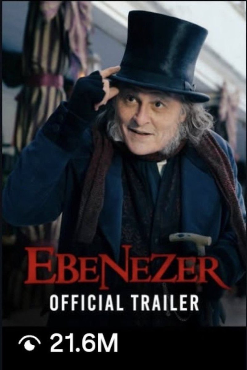 GatsbyV82246's tweet photo. 21.6MILLION views on the official Ebenezer trailer on Instagram! Keep it going!
Johnny Depp
Ebenezer Scrooge
A Christmas Carol
#JohnnyDepp
#EbenezerMovie
#EbenezerScrooge
#EbenezerAChristmasCarol
#ThankYouParamount
#ThankYouTiWest https://t.co/sTPKfi1BdJ