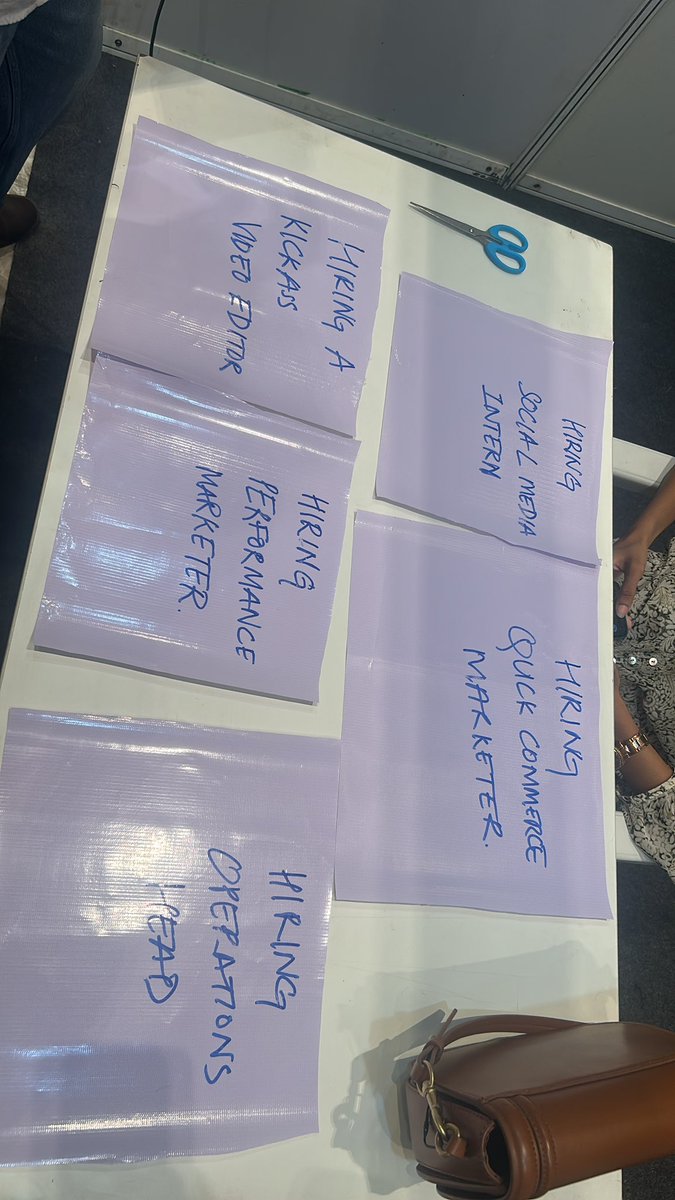 Coffeeprenuer's tweet photo. Went to a job carnival last Sunday!

The methods of hiring haven’t changed much. AI or no AI, most companies are still following the same playbook for years. https://t.co/x8kycedRSQ