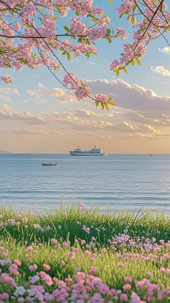 earthwhisperss's tweet photo. Lake view side 🌷🌸 https://t.co/sz5FwIeXS2