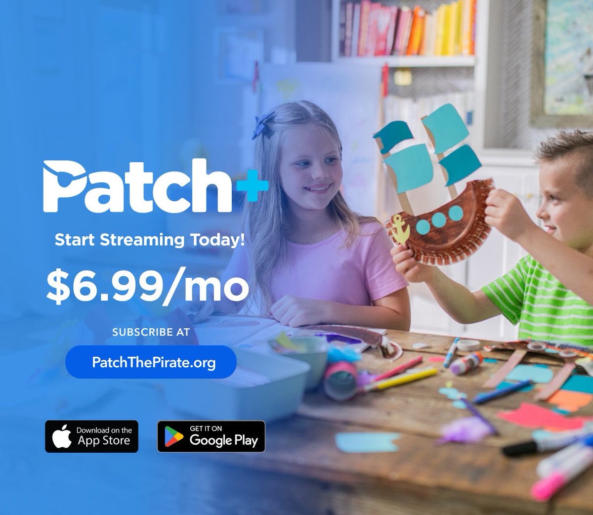 PatchAdventures's tweet photo. Set sail on screen-free adventures with the Patch+ app! ⚓🎶 From road trips to quiet afternoons at home, enjoy the complete Patch the Pirate collection! 
https://t.co/V9kLMOJ5sU 

#PatchThePirate #MajestyMusic #SummerFun #ScreenFree https://t.co/EeRVA2ve99