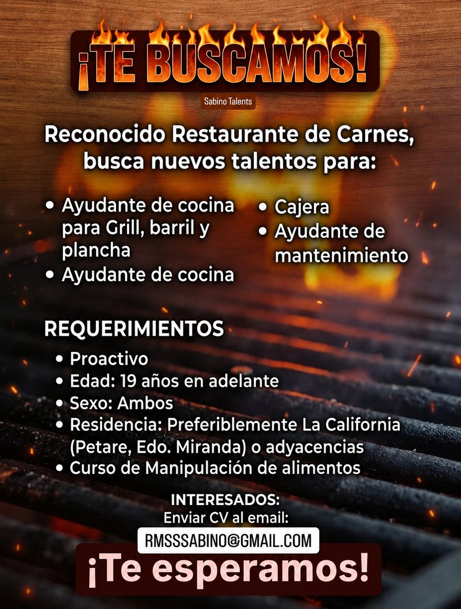 Empleoccs's tweet photo. 📍 ATENCIÓN  -  CARACAS📍

Envía tu síntesis curricular  actualizada al correo:

📩 rmsssabino@gmail.com

​⚠️ IMPORTANTE:​ ⚠️ Recuerda, nosotros NO realizamos procesos de contratación ni selección. 
.
​¡ÉXITOS!  🫰
.
#empleoccs #empleo #ccs #oportunidad #laboral https://t.co/RgA5OKDflx