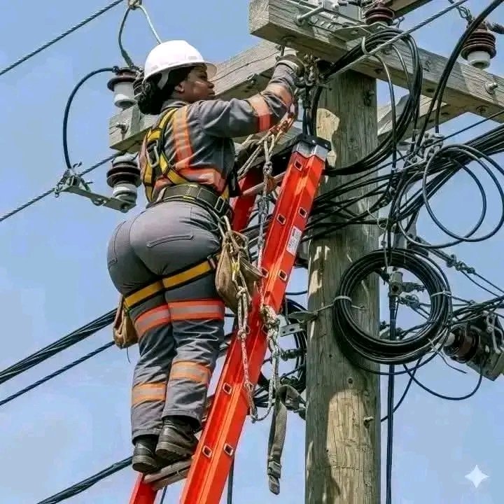 ItsOyaro's tweet photo. Kenya power are currently working on power outage. https://t.co/6npSCy9Se6
