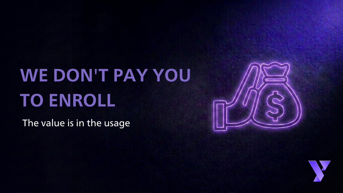 yanez__ai's tweet photo. We don't pay anyone to enroll in YID.

Because we don't need to.. (and it is borderline illegal in some jurisdictions)

A recent lawsuit alleges World paid people in low-income areas $59-138 for an iris scan. The company gets a verified, unique identity that becomes worth more as the network grows. If true, that's not a fair trade. It's a one-time payment offered to someone who isn't in a position to weigh what they're actually giving up.

Ours runs the other way. You enroll because of what you keep using: stronger account security, a credential that proves you're a real, unique person without ever exposing your biometric to anyone, and access to whatever gets built on top of that credential going forward.

Nobody has to be paid to want that.

That's the real test for whether an identity system respects the people using it. Does someone enroll because of what they get, or because of what they're handed to offset what they're giving away.

@yanez__ai bittensor:native