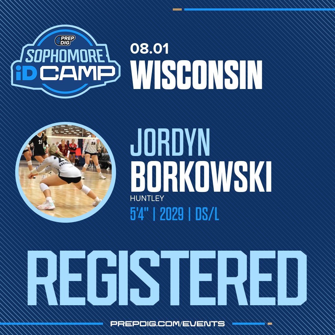 JBorkowskiVB's tweet photo. So excited to be attending the @PrepDig Stock Up showcase this weekend in Wisconsin and Illinois! #volleyball #co29

@topflightvbc  @prepdigil  @PrepDigWI https://t.co/m1iE8yIl1u