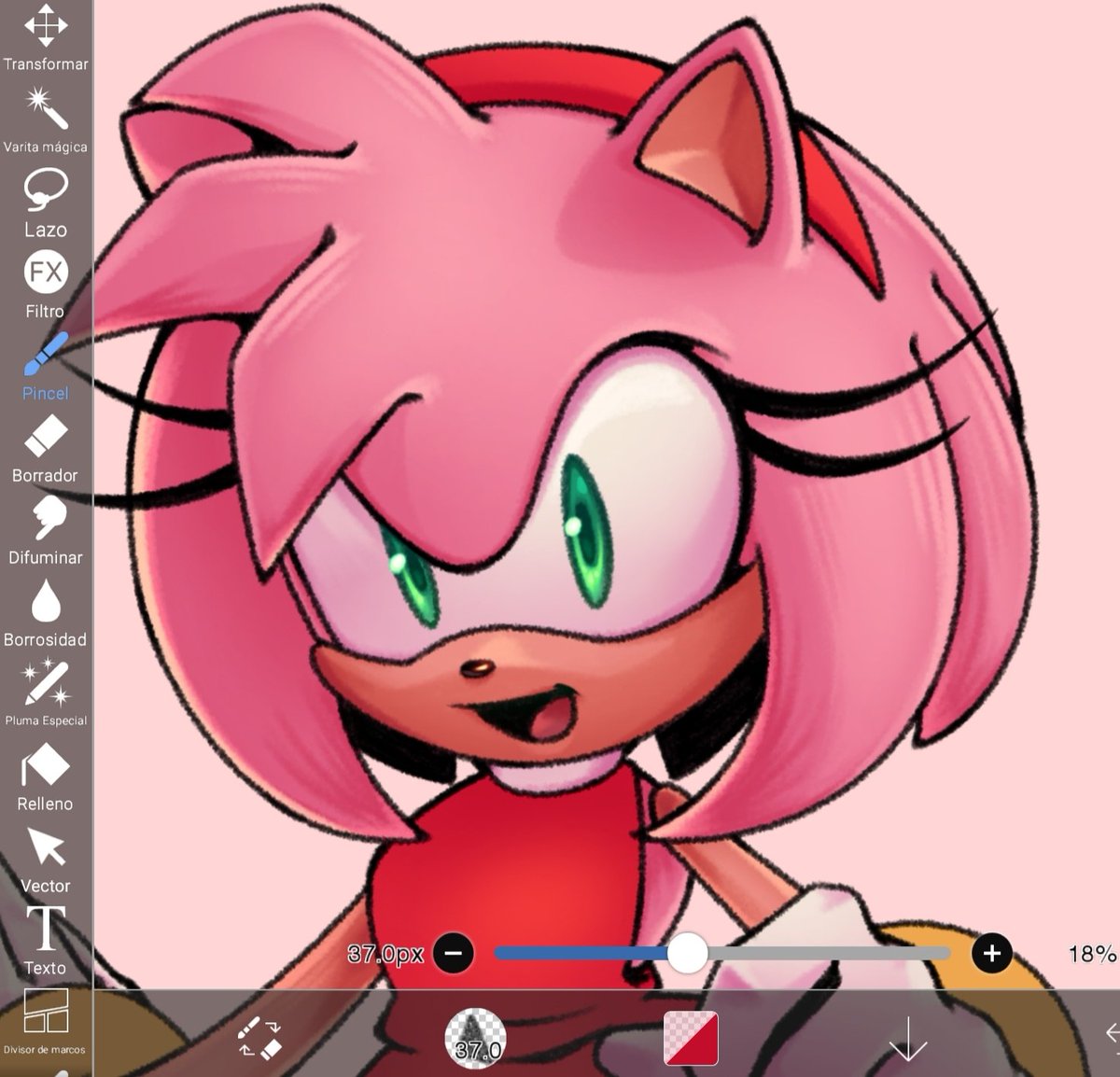 kobitachu_art's tweet photo. Pinky girl https://t.co/eknDs7HJo1