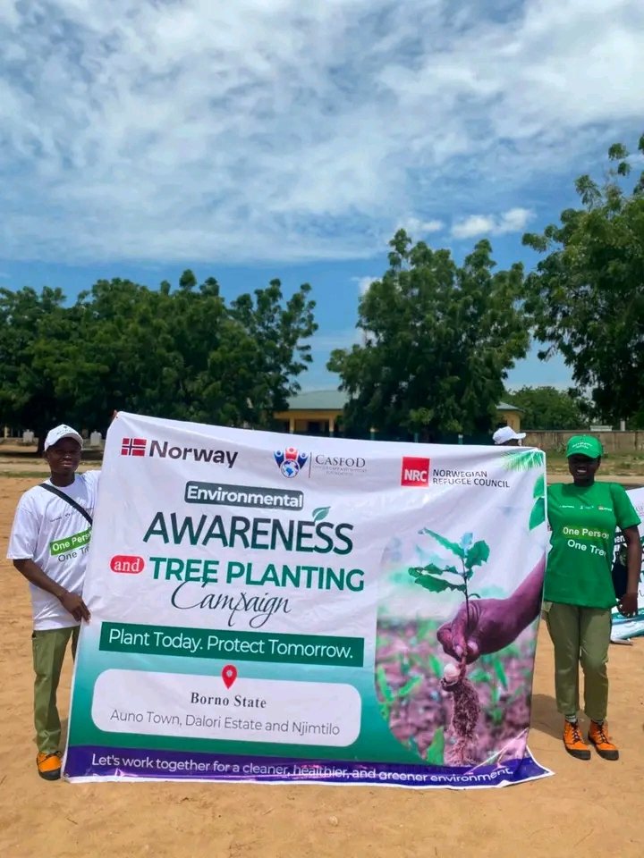 ejiga_josiah's tweet photo. Day 2 of our Tree Planting Campaign! 🌱
Every tree we plant today is an investment in a cleaner, greener, and healthier tomorrow. Proud to be part of this impact-driven movement. 💚🌍
#OnePersonOneTree
#PlantTodayProtectTomorrow
#GoGreen
#TreePlanting
#EnvironmentalAwareness https://t.co/8Ier6W3nXK