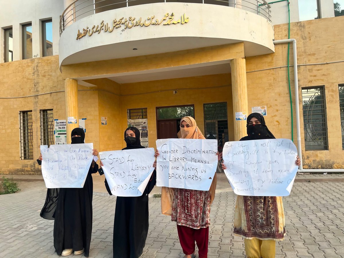 mubarak_baluch's tweet photo. A closed library means thousands of closed minds!
Do Not deprive khuzdar students of knowledge.
#SaveDigitalLibraryKhuzdar
#KeepDigitalLibraryOpen
#StandWithDigitalLibraryKhuzdar
@dpr_gob @PakSarfrazbugti https://t.co/PHgi11p00N