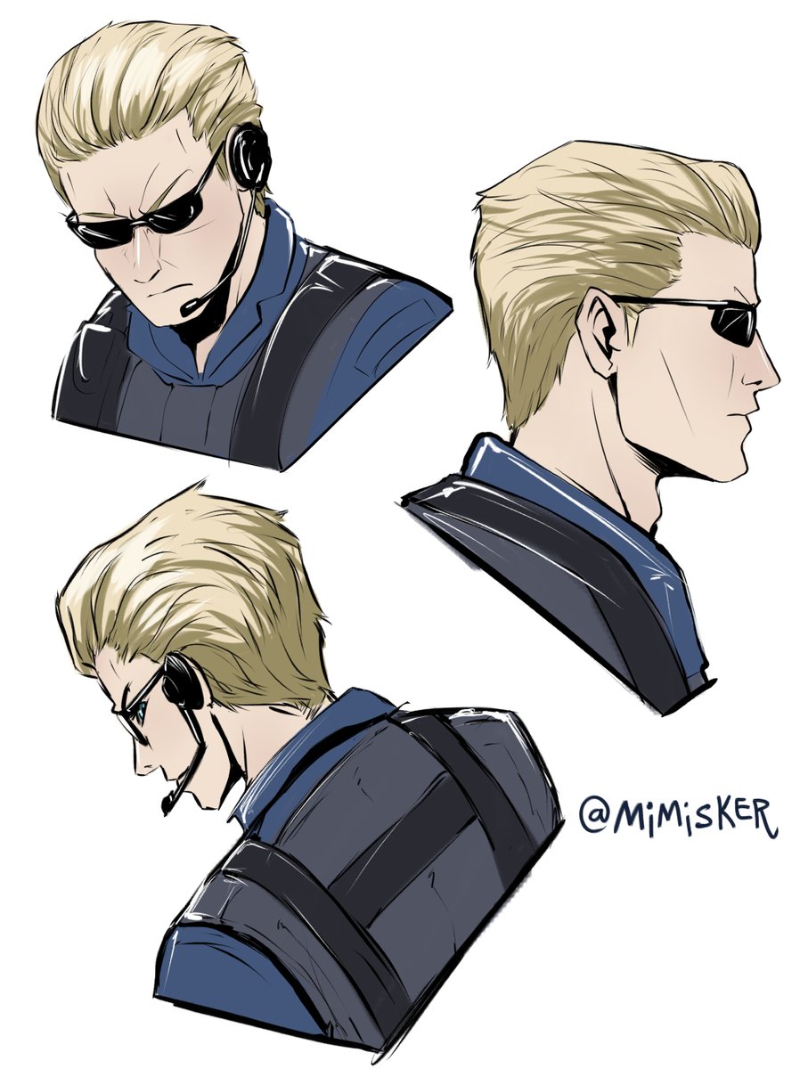 Mimisker's tweet photo. Sketches😎
#AlbertWesker #REBHfun #ResidentEvil https://t.co/EZzzTz3a8j