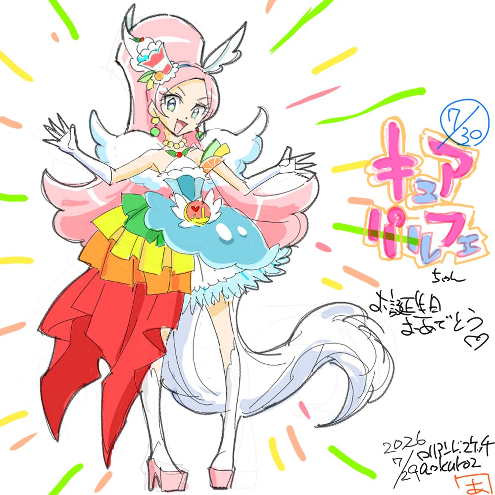 aokuro2tx2772's tweet photo. #キュアパルフェ生誕祭2026 https://t.co/DUQXr4cudN